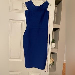 Royal Blue bodycon dress